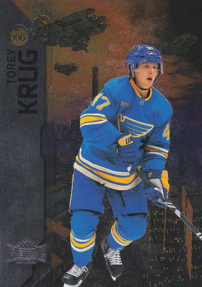 Torey Krug #006 St. Louis Blues | 2023-24 SkyBox Metal Universe