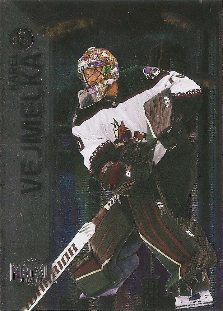 Karel Vejmelka #012 Arizona Coyotes | 2023-24 SkyBox Metal Universe