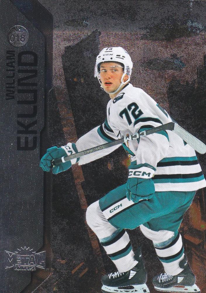 William Eklund #018 San Jose Sharks | 2023-24 SkyBox Metal Universe