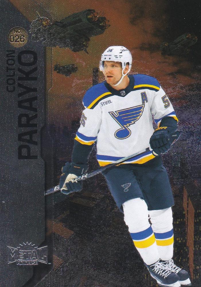Colton Parayko #026 St. Louis Blues | 2023-24 SkyBox Metal Universe