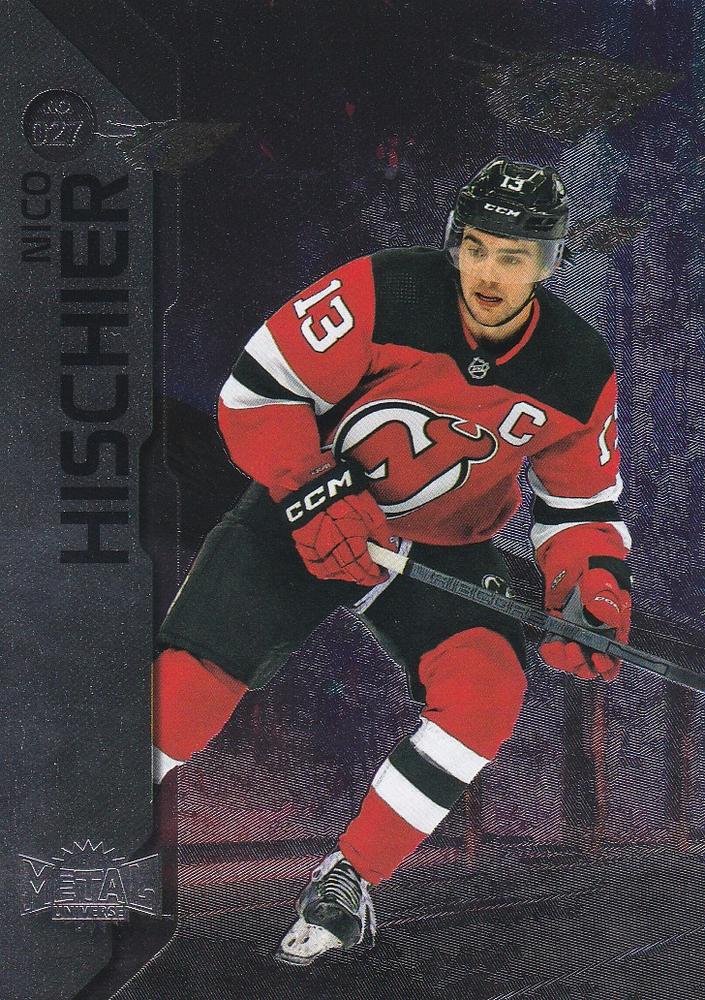 Nico Hischier #027 New Jersey Devils | 2023-24 SkyBox Metal Universe