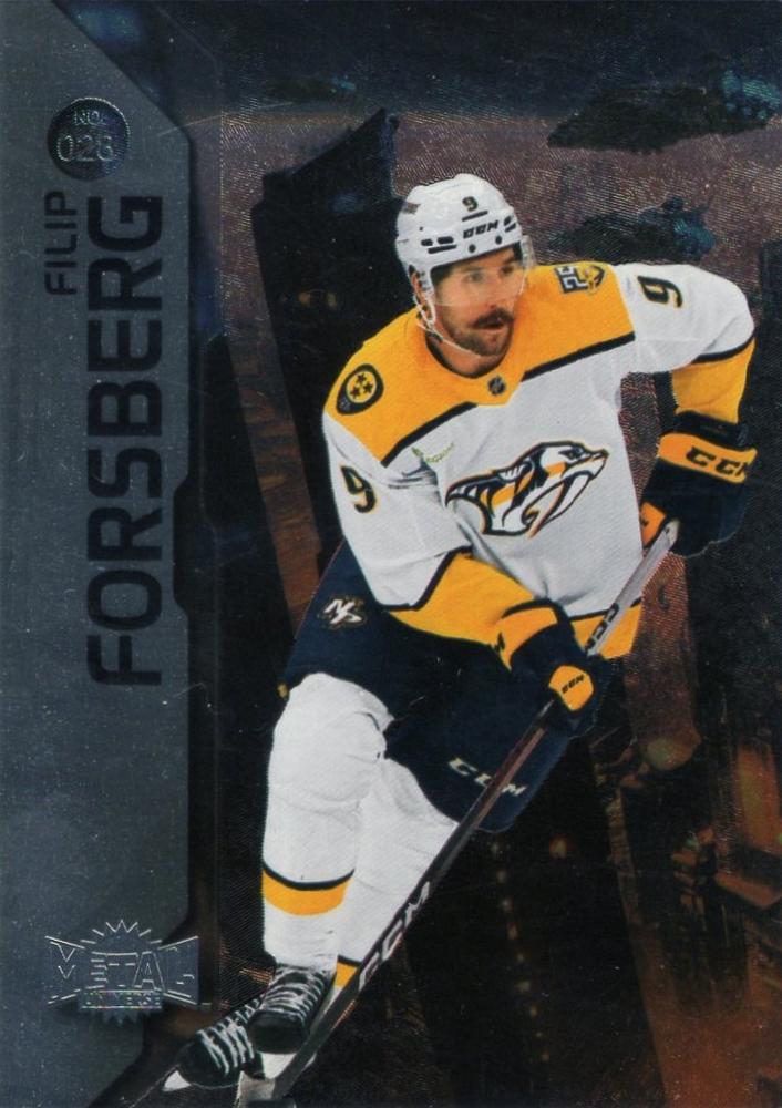 Filip Forsberg #028 Nashville Predators | 2023-24 SkyBox Metal Universe