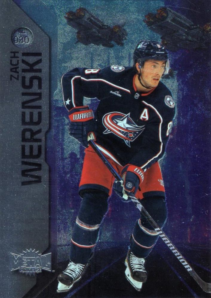 Zach Werenski #030 Columbus Blue Jackets | 2023-24 SkyBox Metal Universe