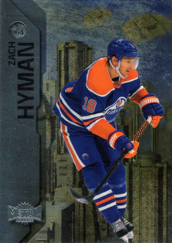 Zach Hyman #064 Edmonton Oilers | 2023-24 SkyBox Metal Universe