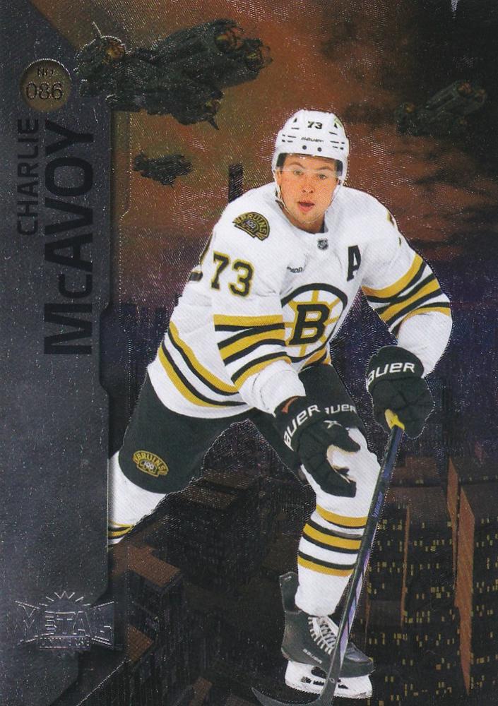 Charlie McAvoy #086 Boston Bruins | 2023-24 SkyBox Metal Universe