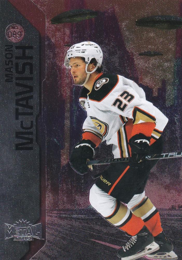 Mason McTavish #089 Anaheim Ducks | 2023-24 SkyBox Metal Universe