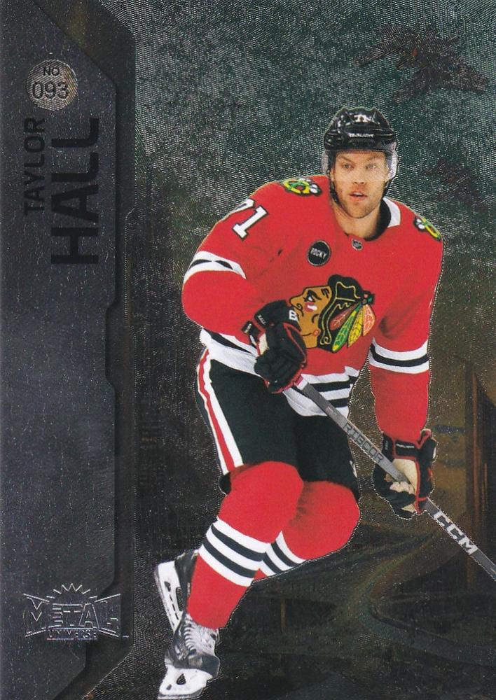 Taylor Hall #093 Chicago Blackhawks | 2023-24 SkyBox Metal Universe
