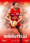 Michael Rischitelli #100 Gold Coast Suns | 2016 Select AFL Footy Stars
