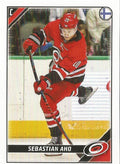 Sebastian Aho #100 Carolina Hurricanes | 2019-20 Topps NHL Sticker Collection
