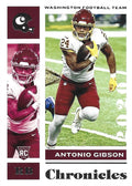 Antonio Gibson #100 | 2020 Panini Chronicles |  | NFL Football
