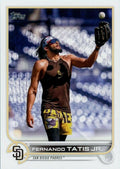 Fernando Tatis Jr. #100 San Diego Padres (Wearing sleeveless shirt; Listed as Pitcher) | 2022 Topps