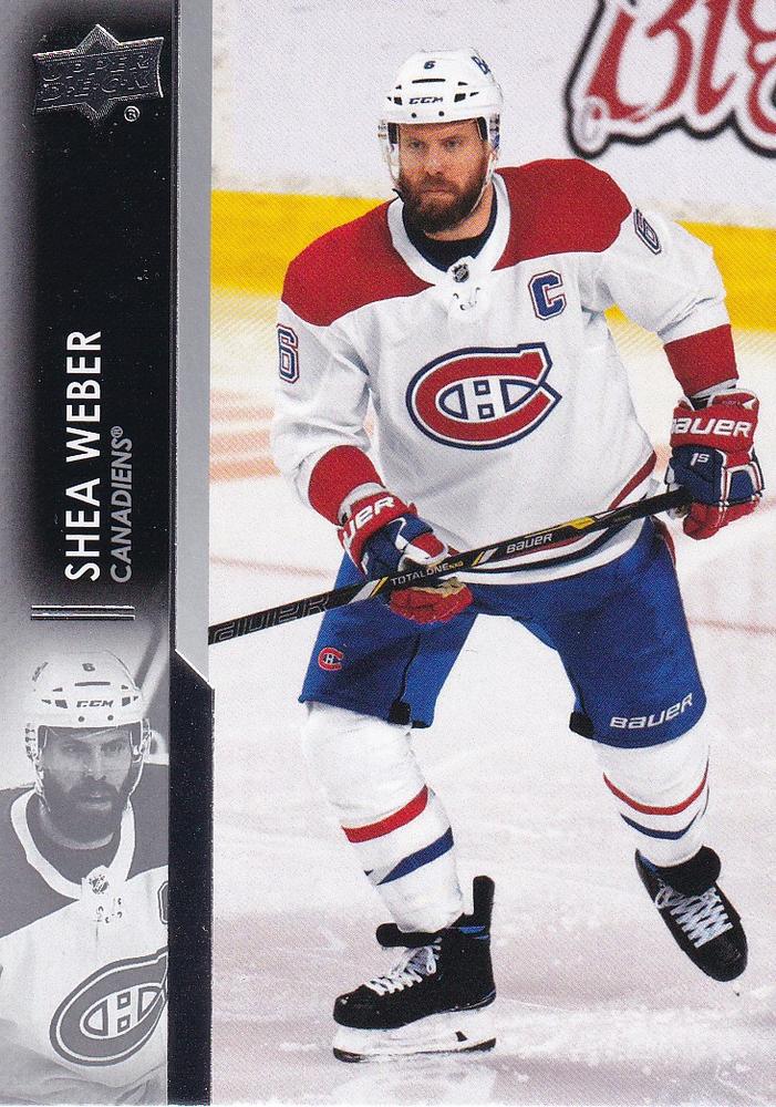 Shea Weber #100 Montreal Canadiens | 2021-22 Upper Deck