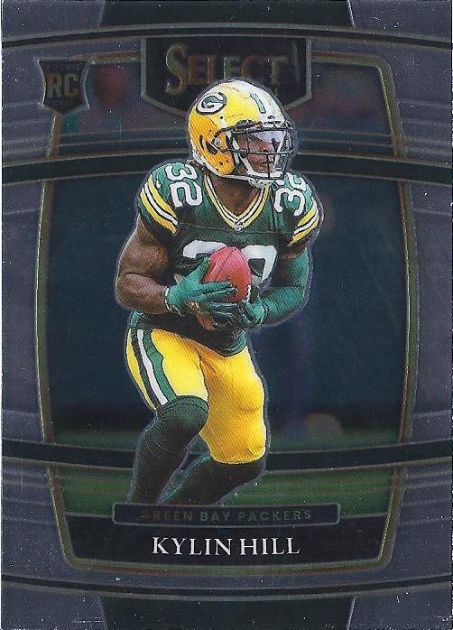 Kylin Hill #100 Green Bay Packers | 2021 Panini Select |  | NFL Football
