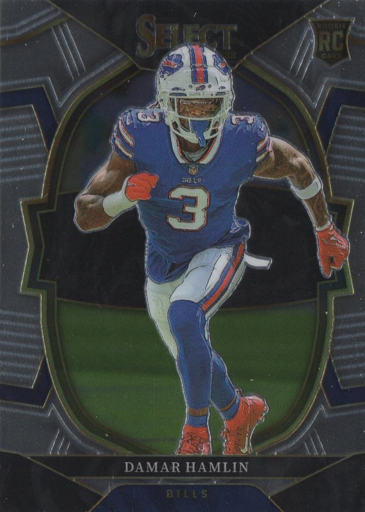 Damar Hamlin #100 Buffalo Bills | 2022 Panini Select | NFL Football