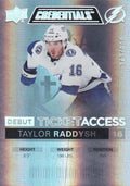 Taylor Raddysh #100 Tampa Bay Lightning | 2021-22 Upper Deck Credentials