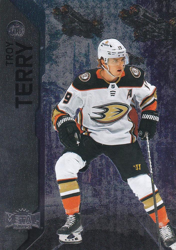 Troy Terry #100 Anaheim Ducks | 2023-24 SkyBox Metal Universe