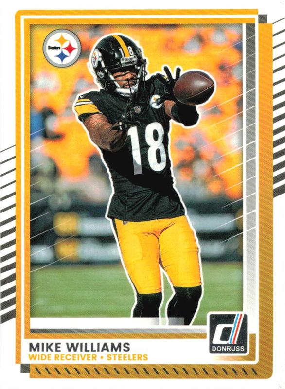 Mike Williams #100 Pittsburgh Steelers | 2025 Donruss | NFL Football