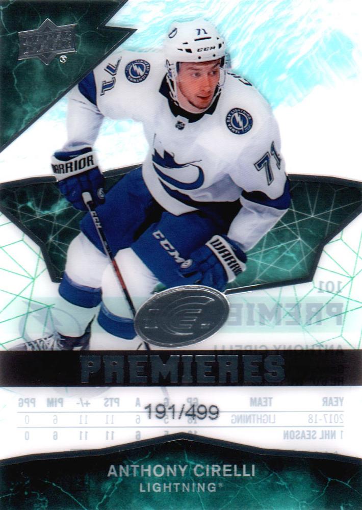 Anthony Cirelli #101 Tampa Bay Lightning | 2018-19 Upper Deck Ice