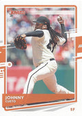 Johnny Cueto #101 San Francisco Giants | 2020 Donruss