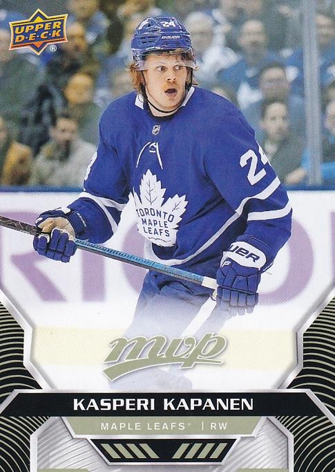 Kasperi Kapanen #101 Toronto Maple Leafs | 2020-21 Upper Deck MVP