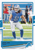 Jahlani Tavai #101 Detroit Lions | 2020 Panini Donruss | NFL Football