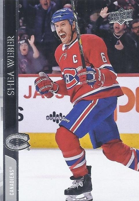 Shea Weber #101 Montreal Canadiens | 2020-21 Upper Deck