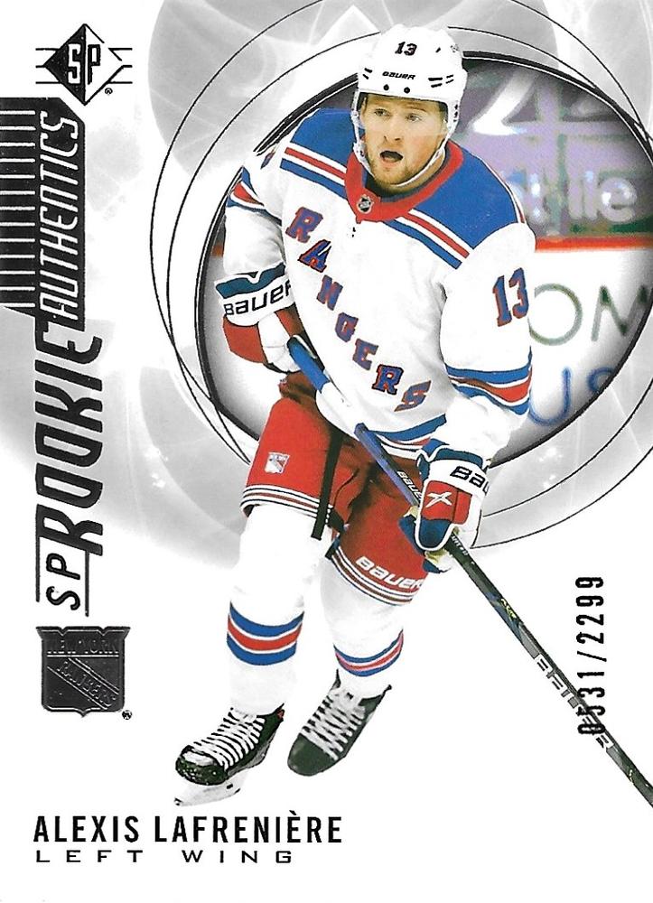 Alexis Lafreniere #101 New York Rangers | 2020-21 SP