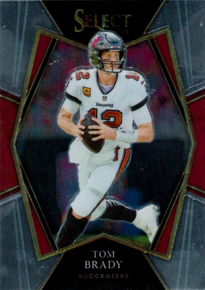 Tom Brady #101 Tampa Bay Buccaneers | 2021 Panini Select |  | NFL Football