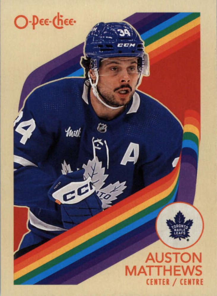 Auston Matthews #101 Toronto Maple Leafs | 2023-24 O-Pee-Chee Retro
