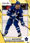 Auston Matthews #101 Toronto Maple Leafs | 2023-24 O-Pee-Chee Yellow Border