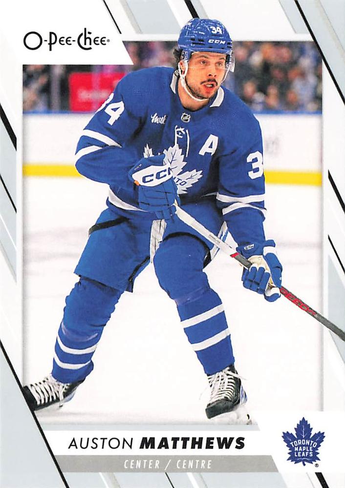 Auston Matthews #101 Toronto Maple Leafs | 2023-24 O-Pee-Chee Hockey