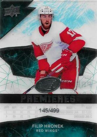 Filip Hronek #102 Detroit Red Wings | 2018-19 Upper Deck Ice