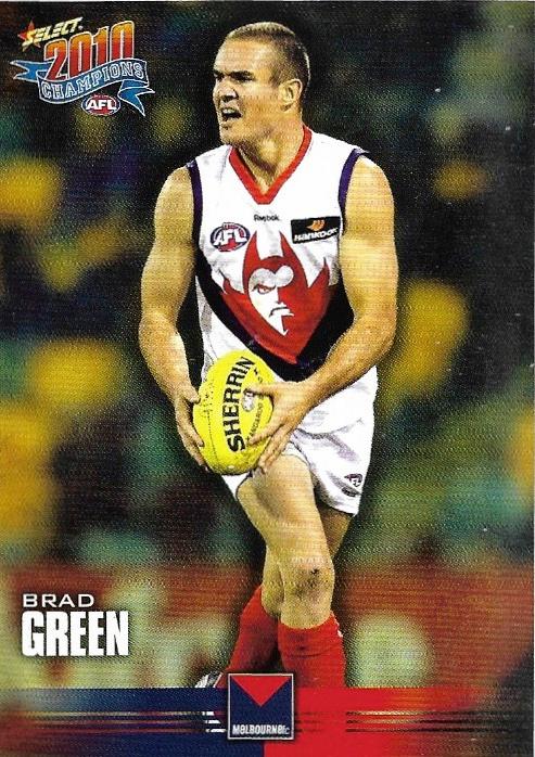 Brad Green #102 Melbourne Demons | 2010 Select AFL Champions