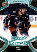 Max Domi #102 Columbus Blue Jackets | 2021-22 Upper Deck MVP Ice Battles