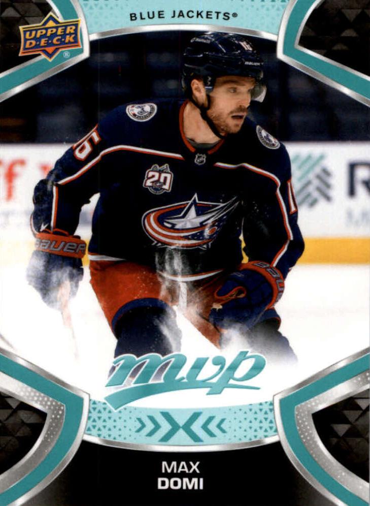 Max Domi #102 Columbus Blue Jackets | 2021-22 Upper Deck MVP