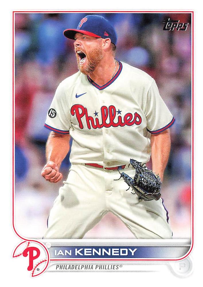 Ian Kennedy #102 Philadelphia Phillies | 2022 Topps