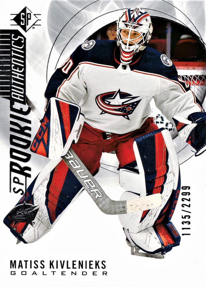 Matiss Kivlenieks #102 Columbus Blue Jackets | 2020-21 SP