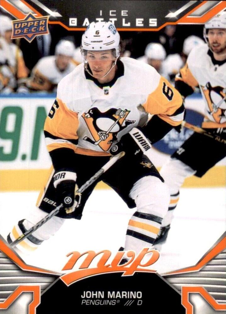 John Marino #102 Pittsburgh Penguins | 2022-23 Upper Deck MVP Ice Battles