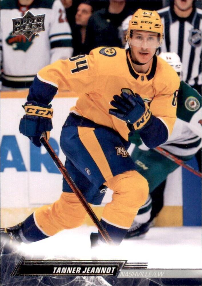 Tanner Jeannot #102 Nashville Predators | 2022-23 Upper Deck