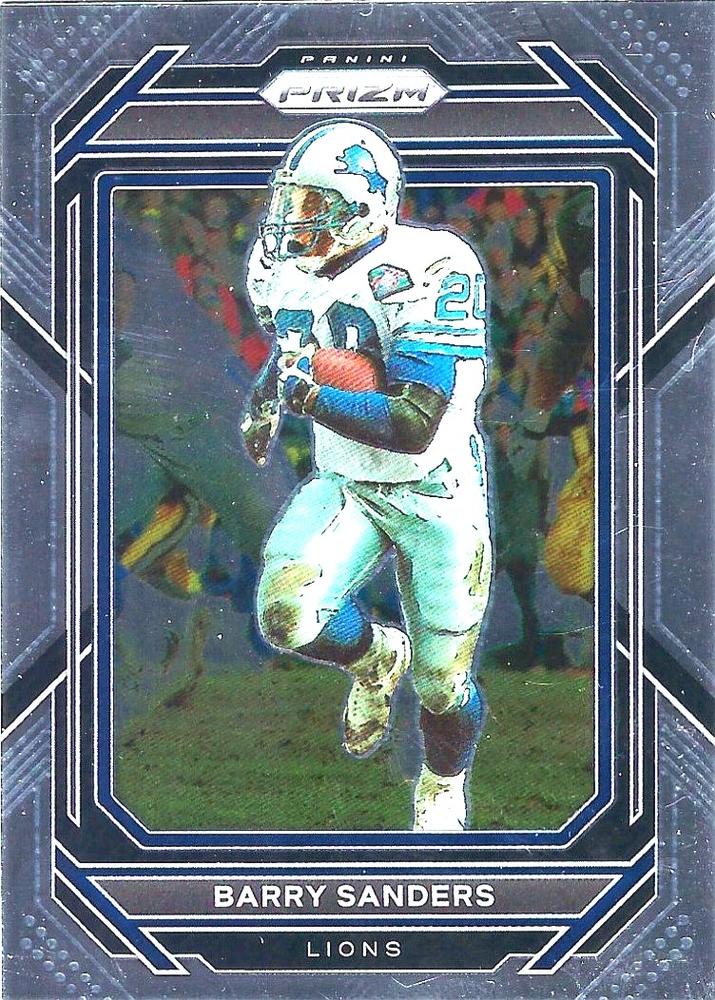 Barry Sanders #102 Detroit Lions | 2022 Panini Prizm | NFL Football
