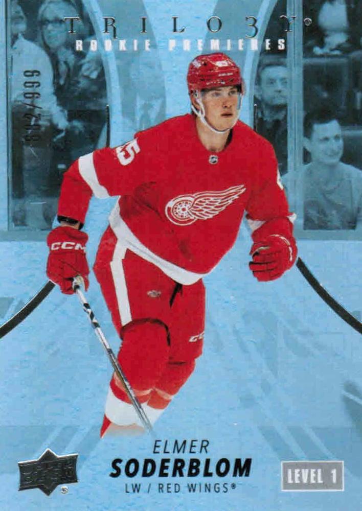Elmer Soderblom #102 Detroit Red Wings | 2022-23 Upper Deck Trilogy