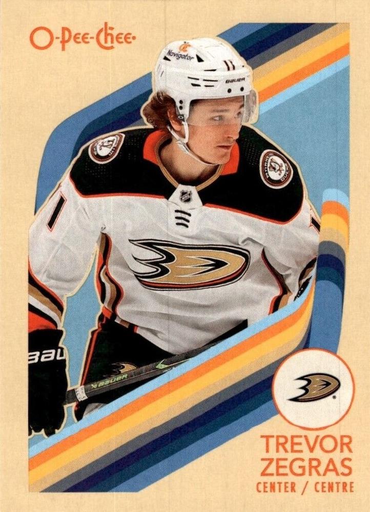 Trevor Zegras #102 Anaheim Ducks | 2023-24 O-Pee-Chee Retro