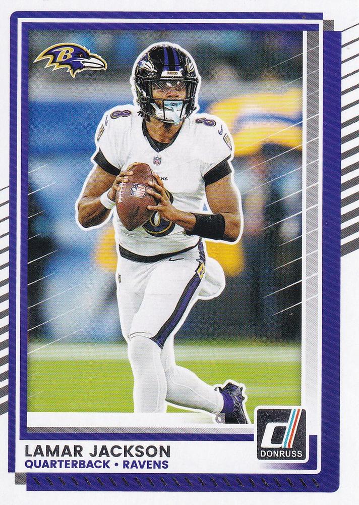 Lamar Jackson #102 Baltimore Ravens | 2025 Donruss | NFL Football