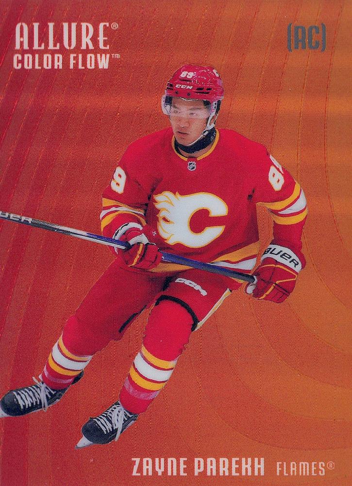 Zayne Parekh #102 Calgary Flames | 2025-26 Upper Deck Allure