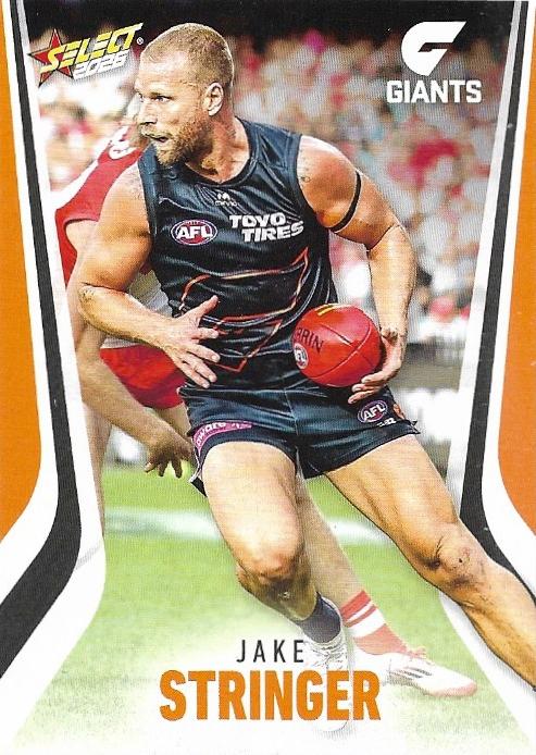 Jake Stringer #102 Greater Western Sydney Giants | 2026 Select AFL Footy Stars