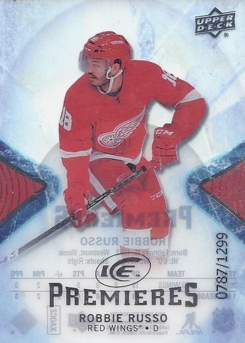 Robbie Russo #103 Detroit Red Wings | 2017-18 Upper Deck Ice
