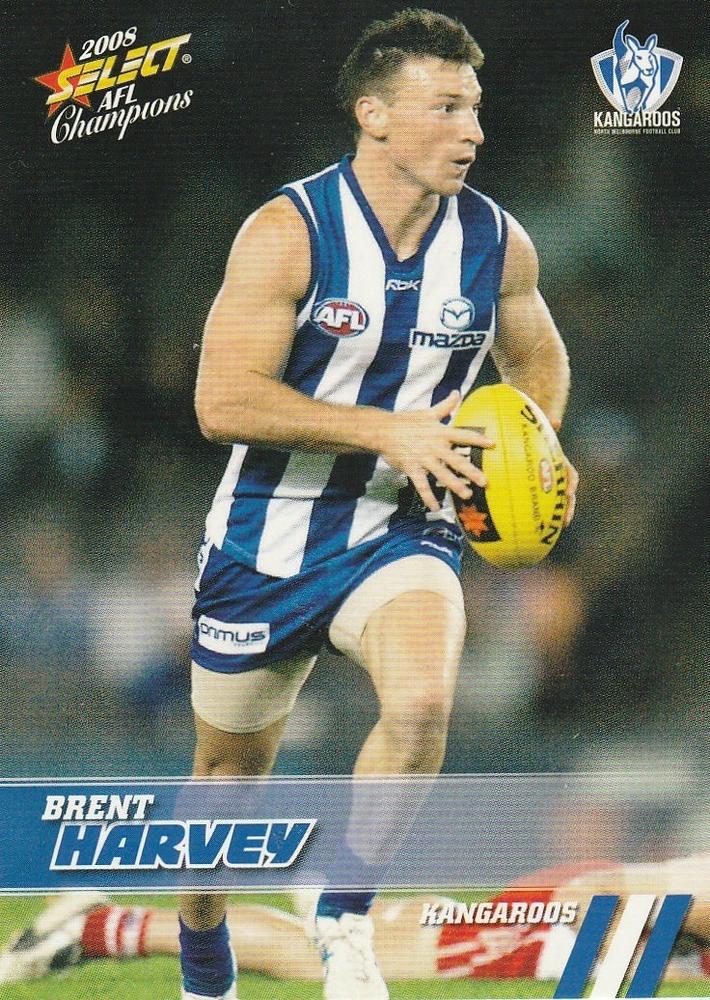 Brent Harvey #103 North Melbourne Kangaroos | 2008 Select AFL Champions