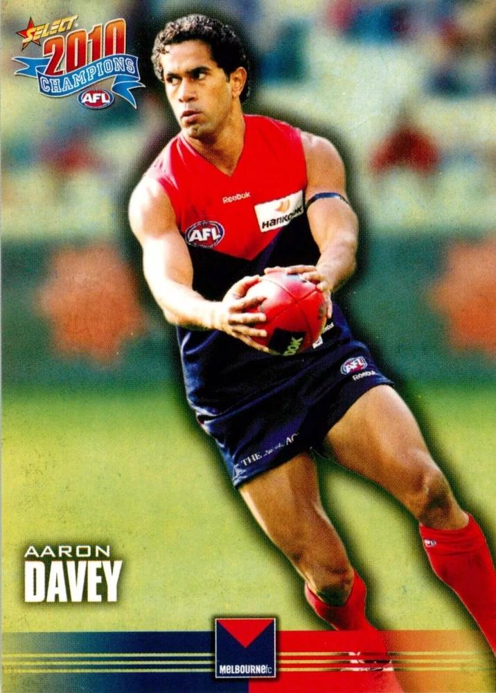 Aaron Davey #103 Melbourne Demons | 2010 Select AFL Champions