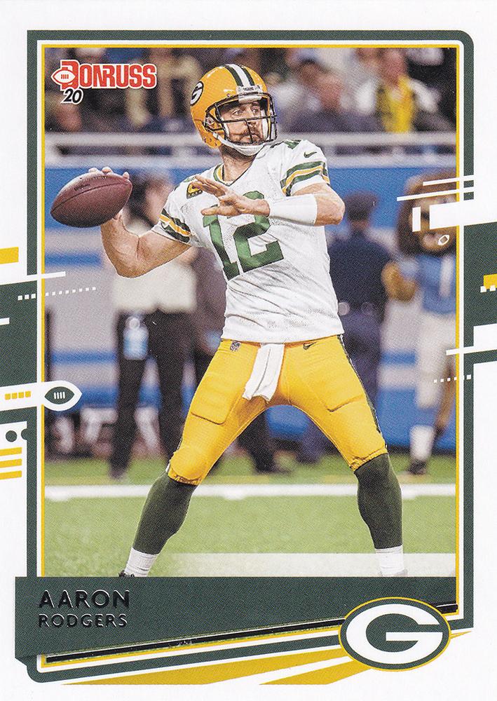 Aaron Rodgers #103 Green Bay Packers | 2020 Panini Donruss | NFL Football