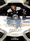 Cam Atkinson #103 Columbus Blue Jackets | 2021-22 Upper Deck MVP Silver Script